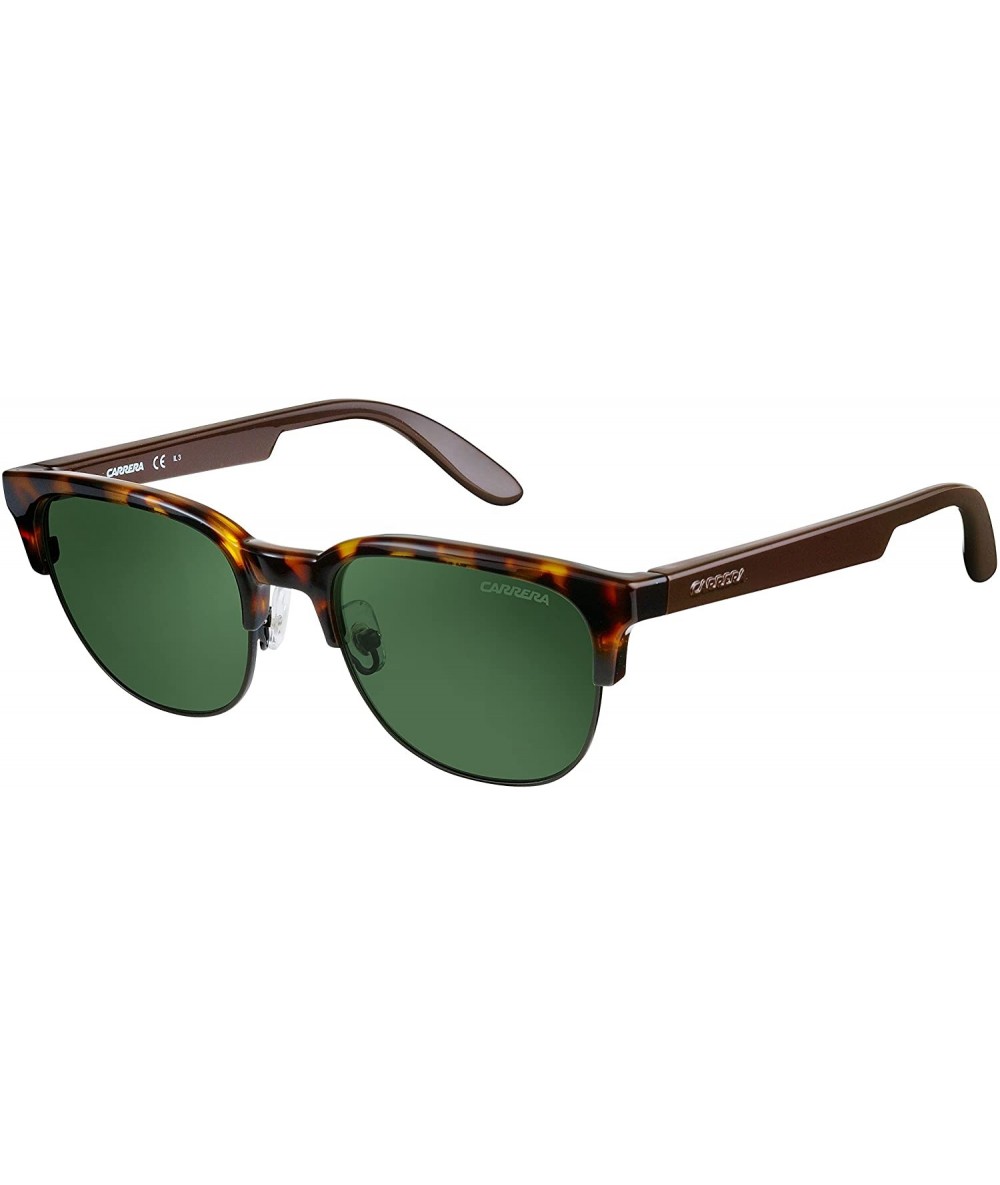 Sport unisex-adult Ca5034/S Rectangular Sunglasses - Havana Black Brown/Green - CI12CSIXLHR $82.77