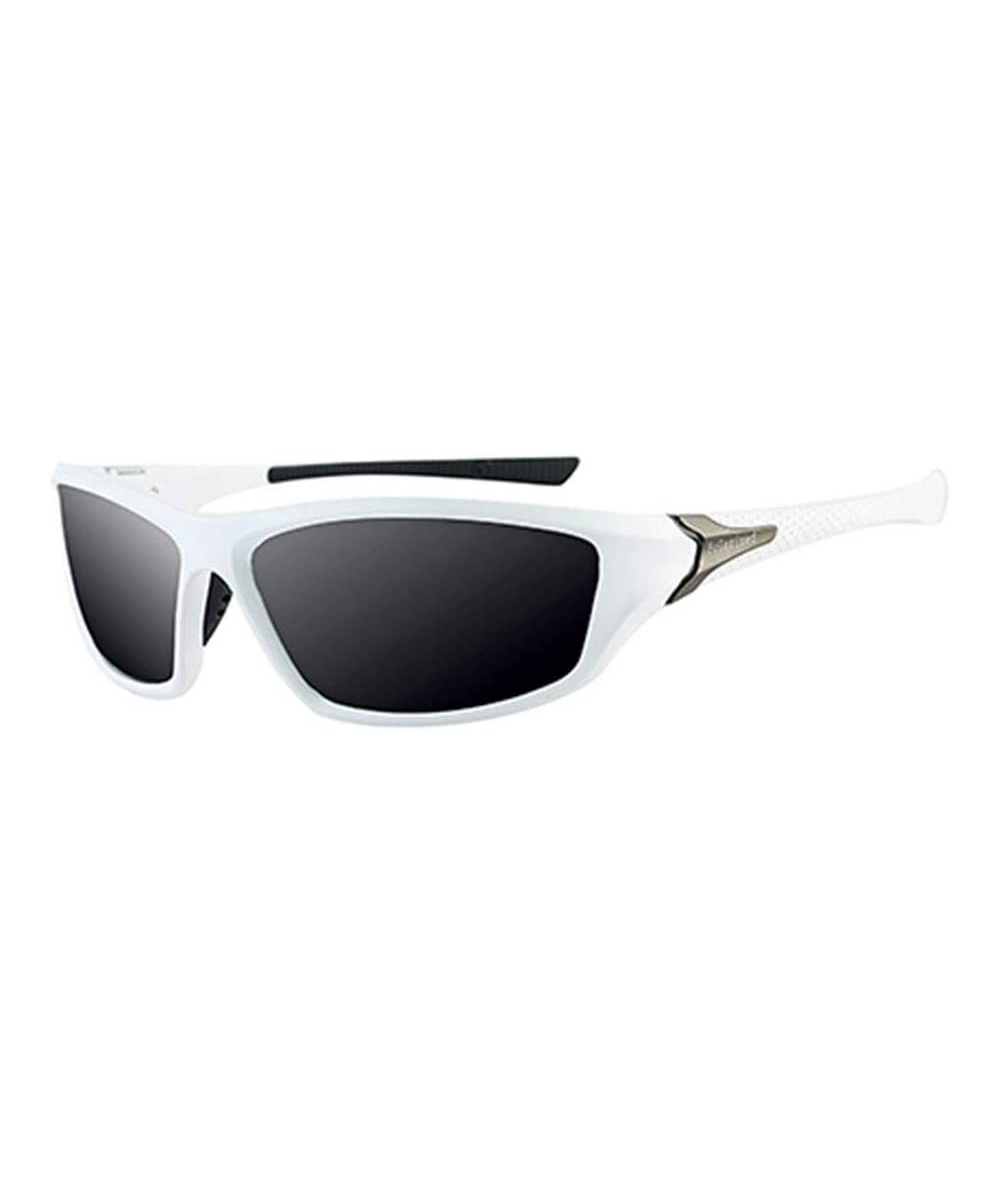 Round Polarised Driving Polarized Sunglasses Eyewears - 2 - CP1996SW5YG $48.67