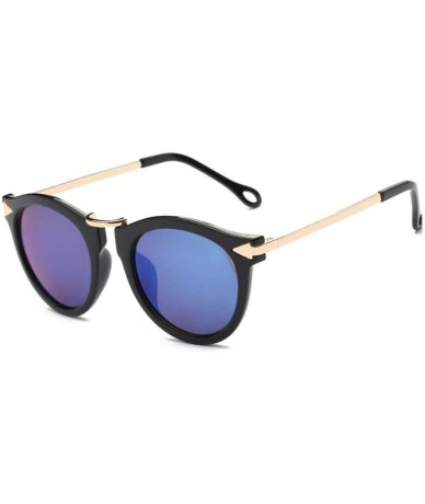 Cat Eye Sun Glasses Cat Eye Sunglasses Retro Eyewear Women Arrow Decoration Metal Temple Sun Glasses-3 - CK199I8Q240 $44.92