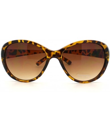 Butterfly Tortoise Comfort Size Butterfly Women's Sunglasses - CT11CBZBO9P $17.60