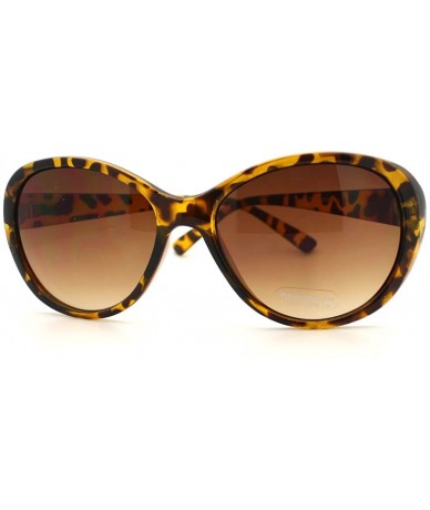 Butterfly Tortoise Comfort Size Butterfly Women's Sunglasses - CT11CBZBO9P $17.60