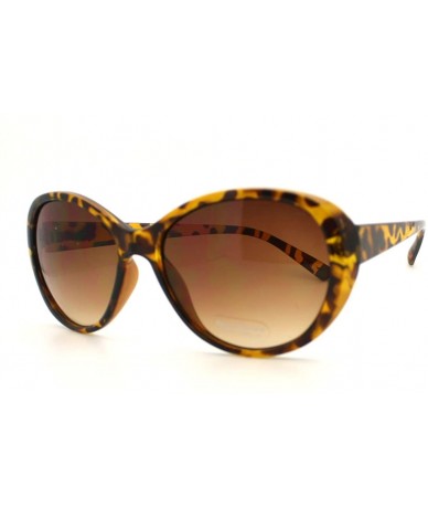 Butterfly Tortoise Comfort Size Butterfly Women's Sunglasses - CT11CBZBO9P $17.60