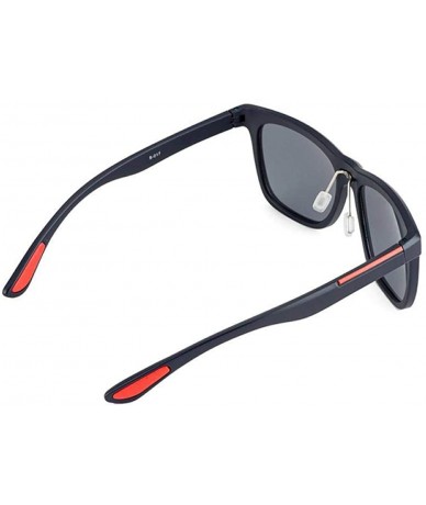 Square Desig Classic Polarized Sunglasses Men Women Driving Square Frame Sun C1 - C3 - CG18XE9Z7IY $16.99