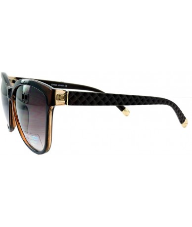 Cat Eye Vintage Fashion Cats Eye Wayfar Sunglasses for Men Women UV 400 - Brown - CM18RTDUG9Y $23.63