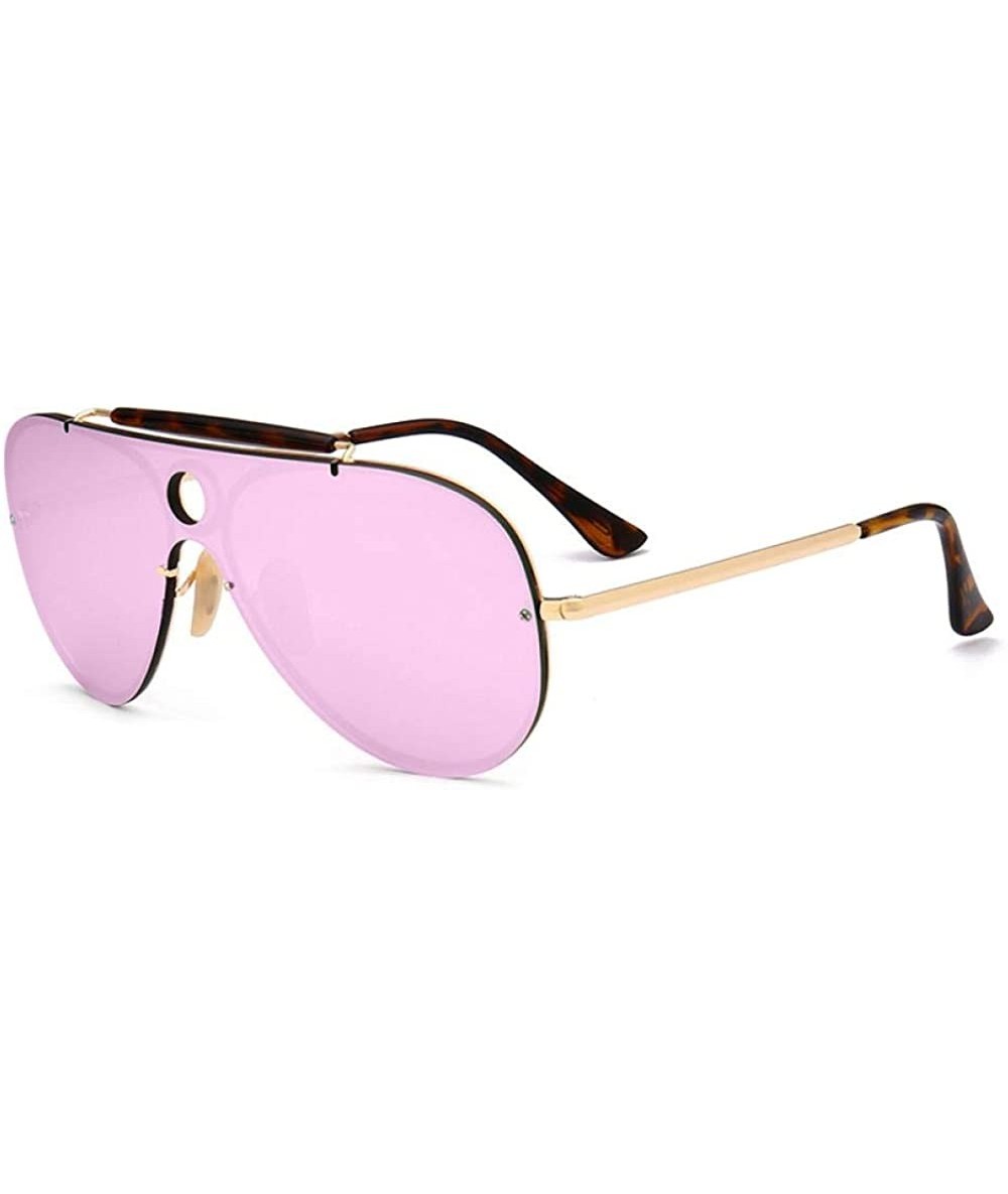 Rectangular One-in-one beam Sunglasses - C4 Powder Tablets - CZ18W34K63E $35.36