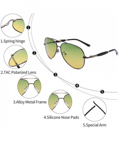 Sport Polarized Sunglasses for Men - Overlooked Winter UV Bloack Lens - Anit-Snow White Reflect - CT18QL7W3UD $28.50