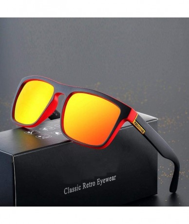 Square New 2019 Sunglasses Men Women Sun Glasses Male Square C3 - C6 - CX18XE9LO2Q $16.71