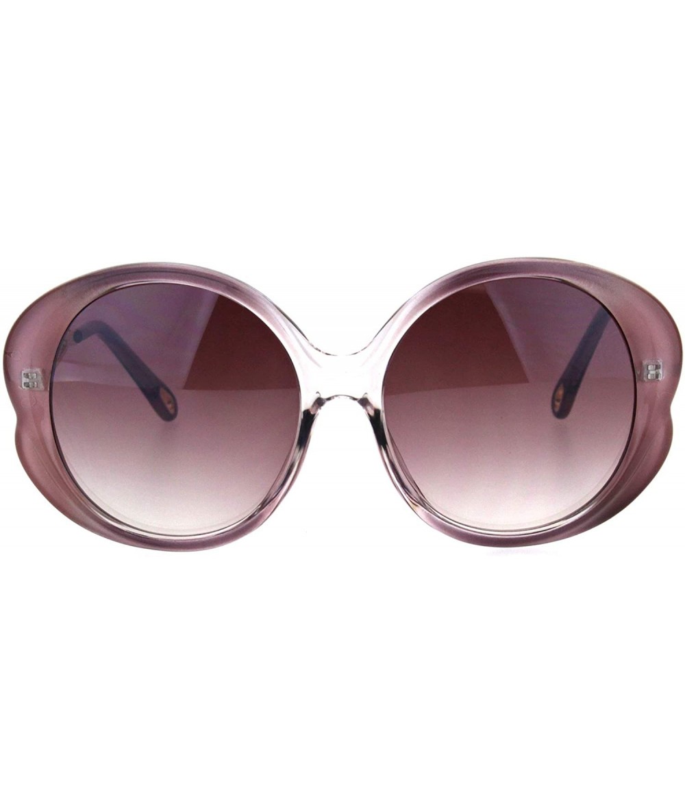 Butterfly Womens Plastic Butterfly Designer 90s Fashion Sunglasses - Burgundy - C318HU0T32E $22.97