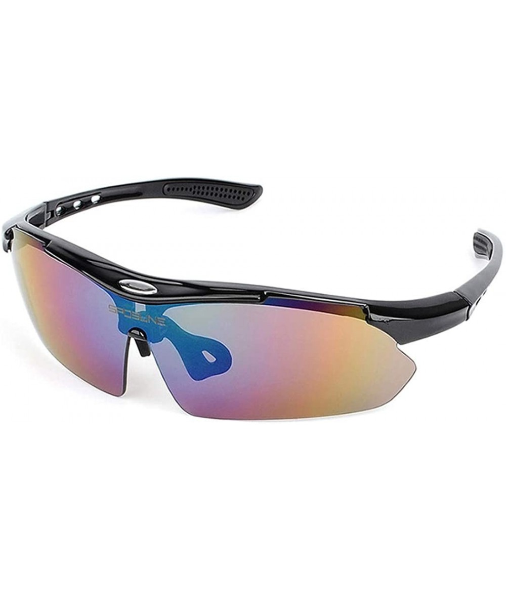 Goggle Men and women riding glasses- outdoor polarized glasses- windproof sand mountain bike sports glasses - D - CI18S28D5IZ...