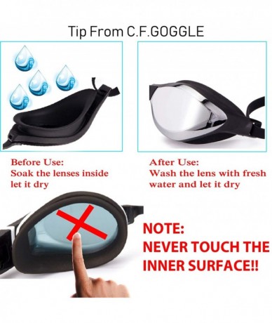 Goggle Anti-Fog Swim Goggles Adjustable Triathlon Swimming Goggles Pool Goggles - Black(daily) - C618SRDRQ9U $26.81