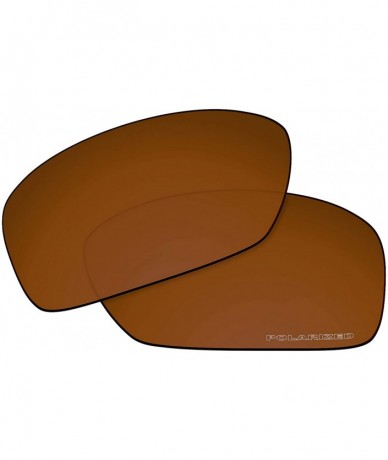 Shield Replacement Lenses Compatible with Oakley Hijinx Sunglass - Brown Combine8 Polarized - CW1857I4W70 $34.05