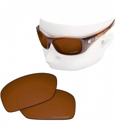 Shield Replacement Lenses Compatible with Oakley Hijinx Sunglass - Brown Combine8 Polarized - CW1857I4W70 $34.05