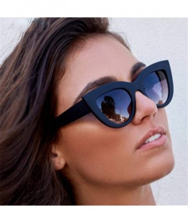 Aviator 2019 New Sunglasses Retro Fashion Sunglasses Women Brand Designer Vintage C9 - C4 - C418YZW750G $18.32