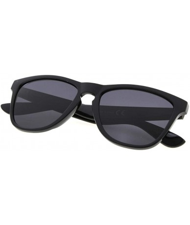 Rectangular Classic Polarized Sunglasses Women - Black/Greylens - CS12GPBH1ID $25.53