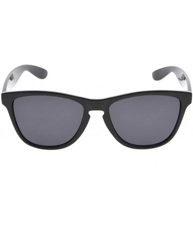 Rectangular Classic Polarized Sunglasses Women - Black/Greylens - CS12GPBH1ID $25.53