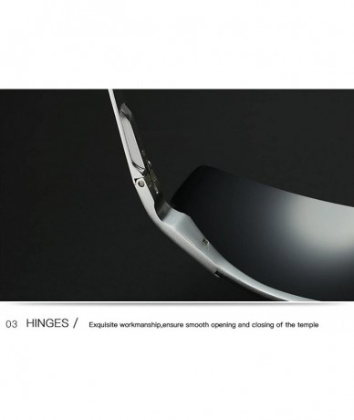 Sport Color film sunglasses Aluminum magnesium sports riding glasses - CW18D2M4M2N $63.04