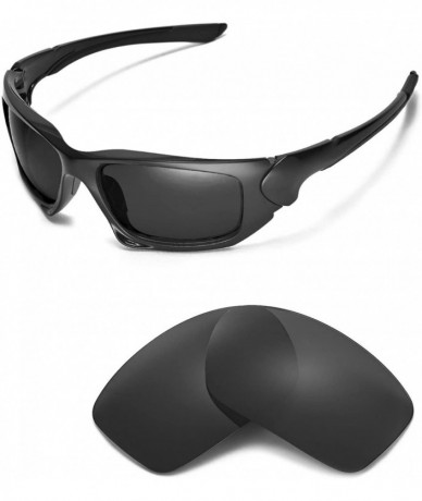 Sport Replacement Lenses for Oakley Scalpel Sunglasses - Multiple Options Available - Black - Polarized - CQ126NUNYLT $30.50