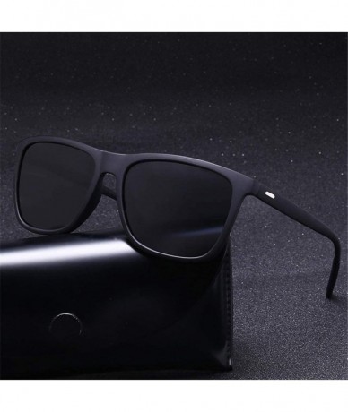 Goggle Sunglasses Polarized Oversized Mirror Driving Sun Glasses Men Women Driver Goggles Polarized c7 - CU194OXK6AX $44.43