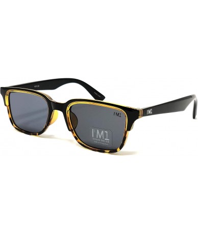 Semi-rimless Unisex Women Men Fashion Sunglasses 100% UV Protection - See Shapes & Colors - Black - C118TQHLAET $26.26