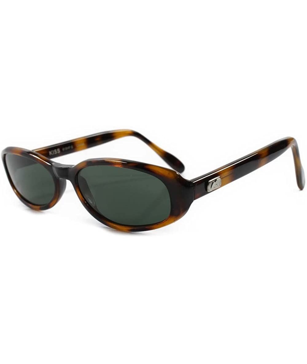 Rectangular Classic Vintage 80s Fashioned Rectangle Sunglasses - Brown / Black - CV18ECGM39S $23.17