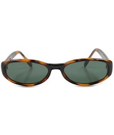 Rectangular Classic Vintage 80s Fashioned Rectangle Sunglasses - Brown / Black - CV18ECGM39S $23.17