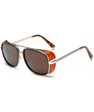 Goggle Vintage Designer Sun glasses - C3 - CD18HLW0Q68 $23.82