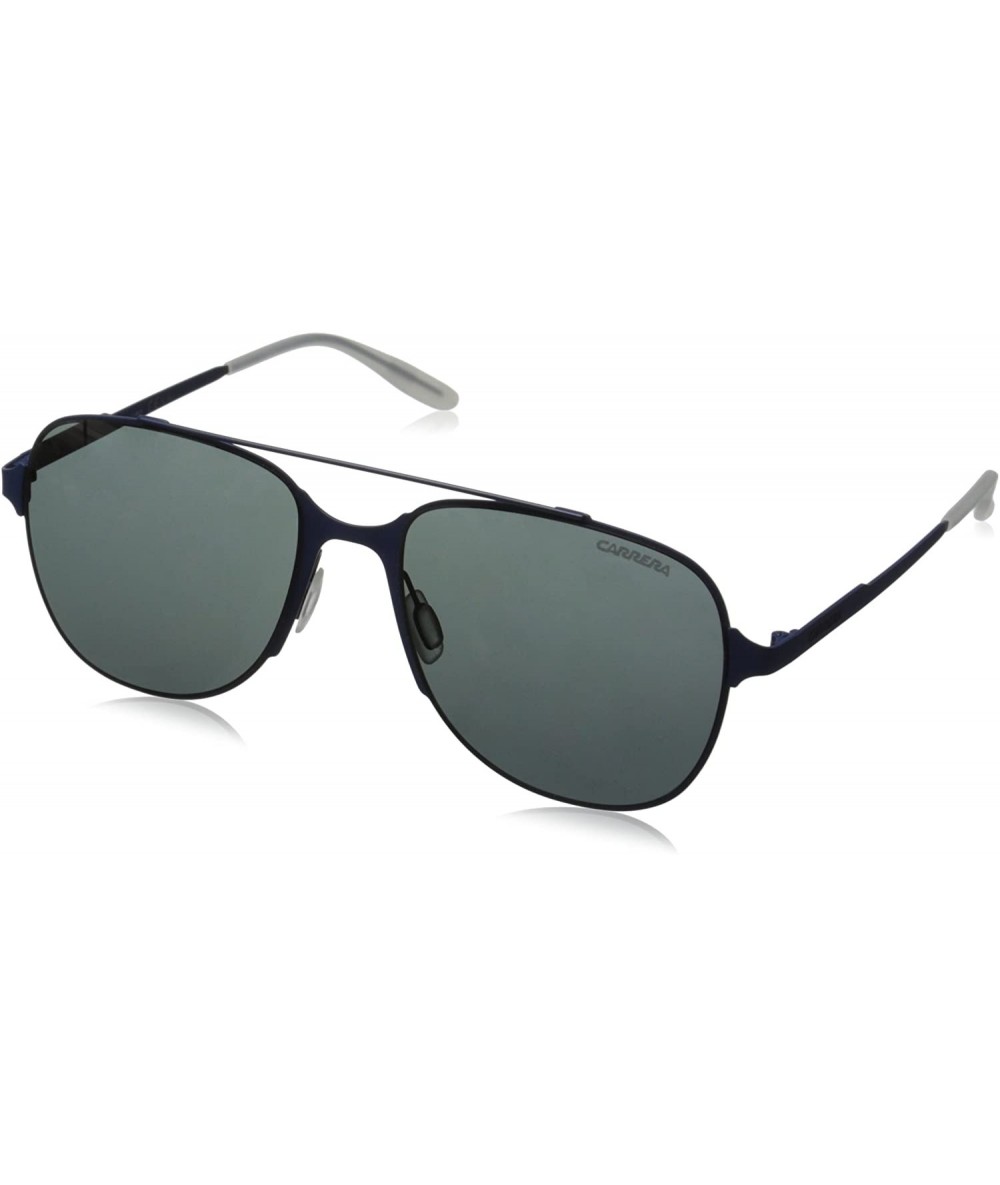 Sport Men's CA114/S Pilot Sunglasses - Matte Blue/Gray - C512CV4619X $91.13