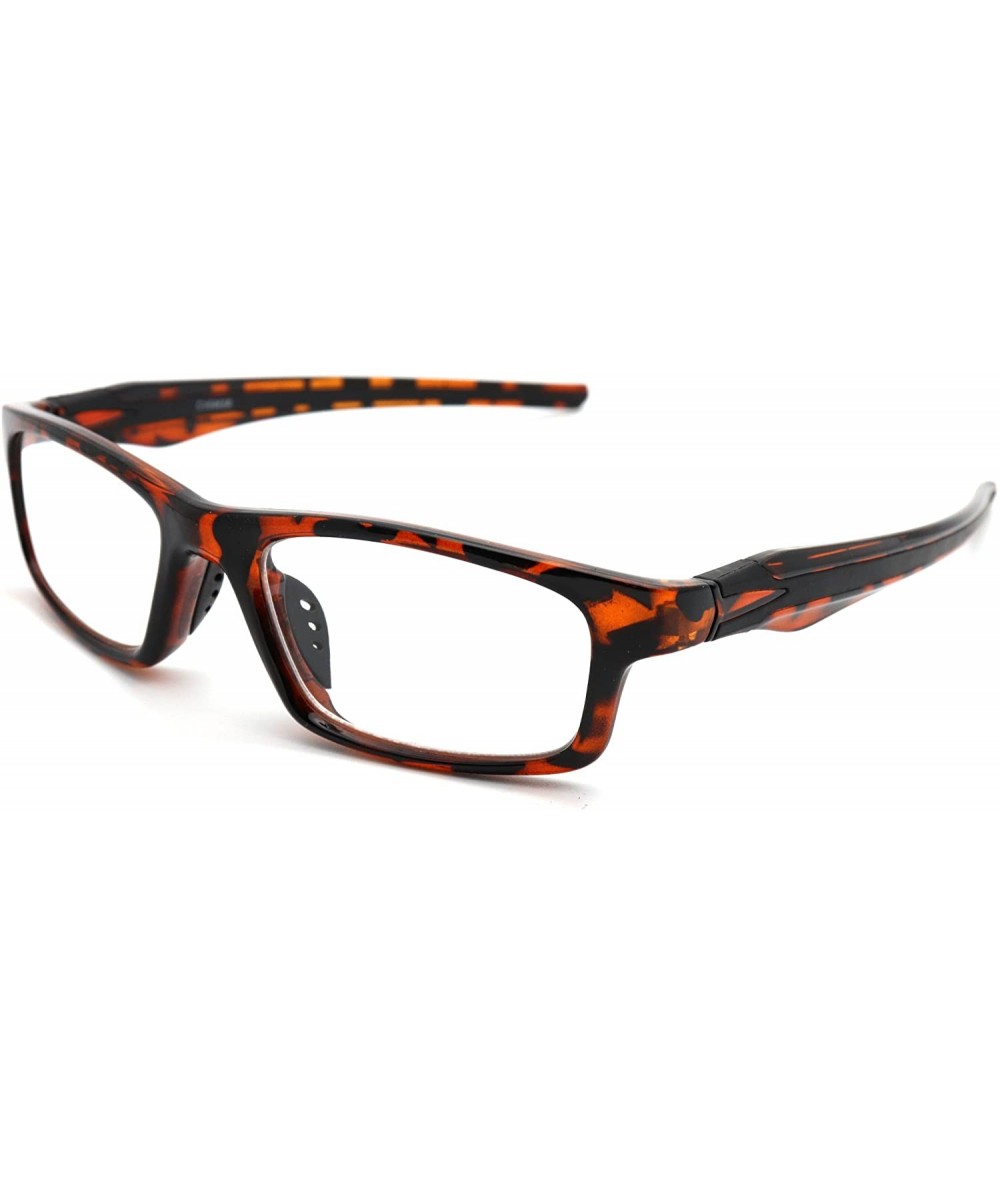 Rectangular Sports Double Injection Readers Flexie Reading Glasses size and color very - C318GW287U2 $38.77