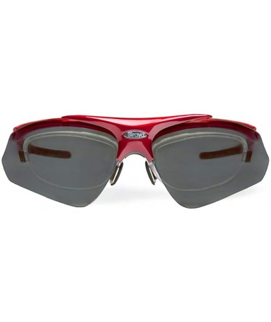 Sport Delta Red Fishing Sunglasses with ZEISS P7020 Gray Tri-flection Lenses - CH18KLA4YG5 $33.53