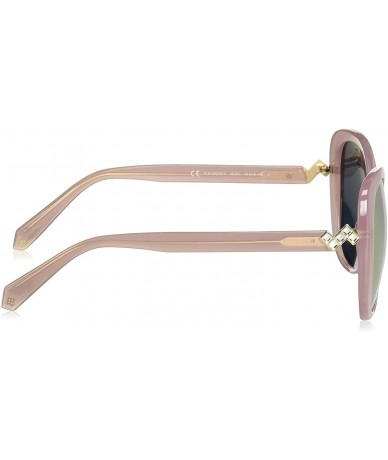 Cat Eye Women's Pld4063/S/X Cat-Eye Sunglasses - Pink - CA18CK2TN35 $63.01