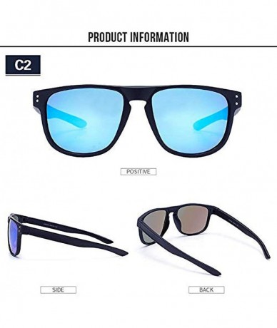 Square Sunglasses Recreation Semi rimless Protection - 03-c1_polarized - C718N90U363 $18.43