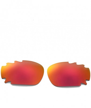 Shield Replacement Vented Lenses Racing Jacket - 15 Options Available - Fire Red - CY11K4G3D0B $23.52