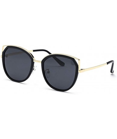 Aviator New fashion polarized sunglasses- metal coated half frame UV protection sunglasses - C - CO18SMTU8H5 $77.62