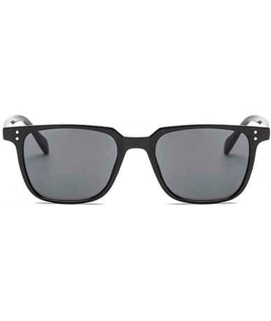 Oval Square sunglasses men retro small rivet sunglasses ladies men sunglasses ladies - CL1906UMOGS $29.44