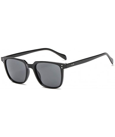 Oval Square sunglasses men retro small rivet sunglasses ladies men sunglasses ladies - CL1906UMOGS $29.44