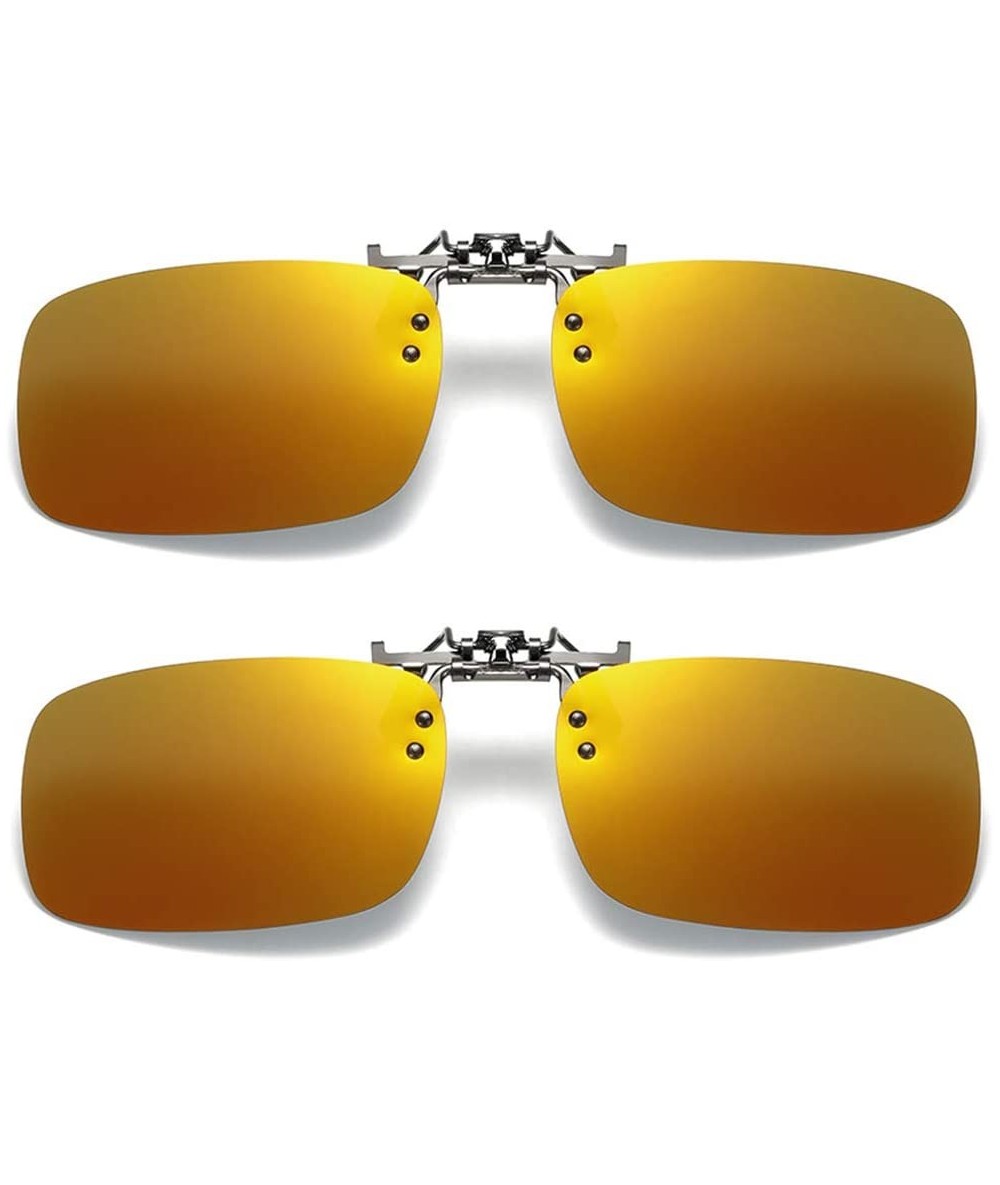 Rimless Sunglasses Rectangle Anti Glare Protection - CA18AZTQKUA $47.07