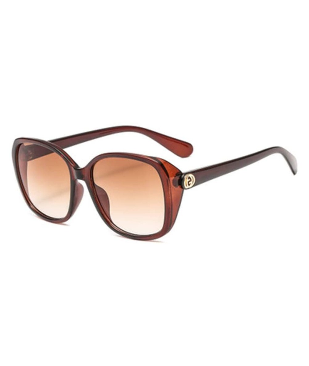 Round Retro Sunglasses Tricolor Round Frame Men and Women Sunglasses Sunglasses - 2 - CS190EXAISL $59.10