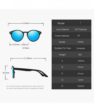 Square Classic Polarized Sunglasses Men Women Driving Glasses Square Frame Vintage Sun Goggle UV400 Gafas De Sol - C81985599O...