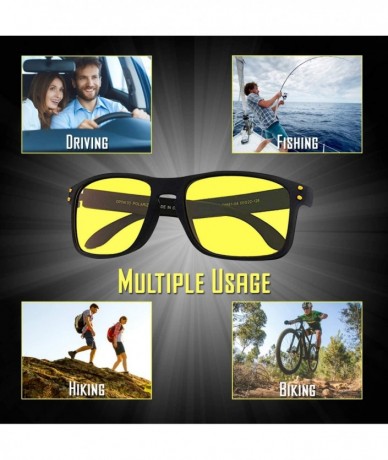 Goggle Anti Glare Polarized Yellow Tinted - CV18QHRN0OY $28.21