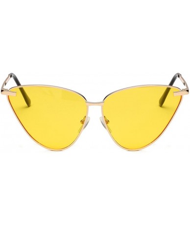 Rimless Sunglasses Vintage Protection Glasses Eyewear - D - C718QOAY65Q $12.68