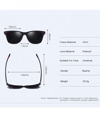 Aviator Polarized sunglasses for men and women Polarized driving Sunglasses - H - CH18Q6ZNQTL $56.78