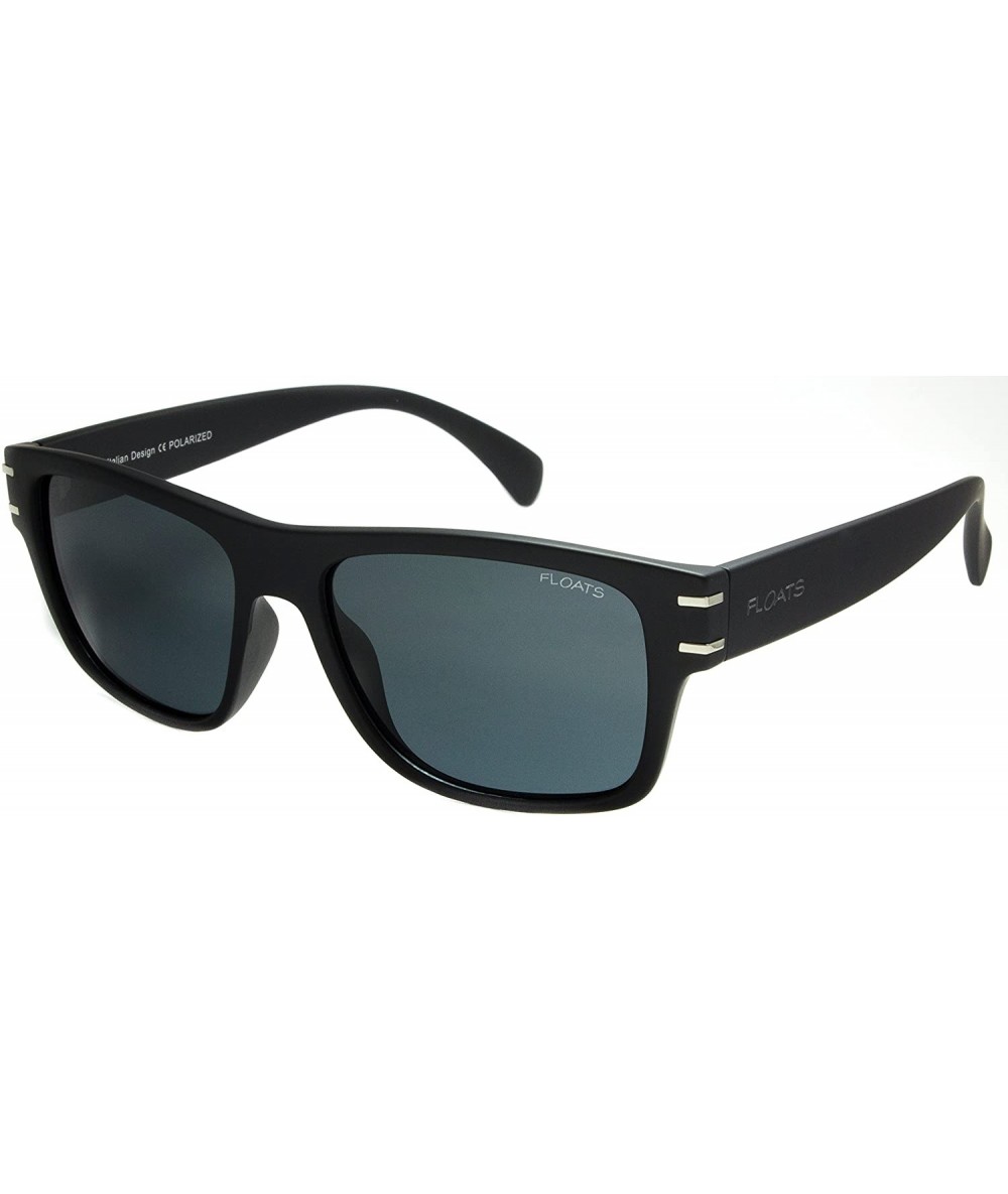 Wayfarer Polarized Sunglasses F-4319 - Matte Gray - C418TRH6922 $73.63