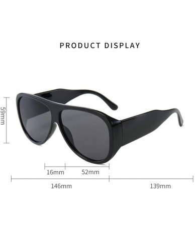 Sport Jelly-Colored Sunglasses Fashion Shade Ocean Piece Glasses - 2 - CO190QS5ILU $58.54