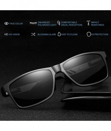 Goggle Classic Polarized Sunglasses 100% UV400 Protection Glasses for Women Men - Red - CS18W3HGEIY $32.12