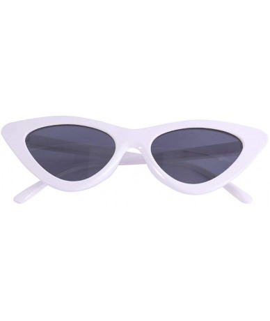 Goggle Retro Vintage Cat Eye Sunglasses for Women Goggles - Red /White 2 Pack - CX18YY2A25L $19.37