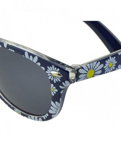 Oversized New Summer Floral Leopard Oversized Sunglasses for Ladies - Black - CQ12G001VJJ $19.09