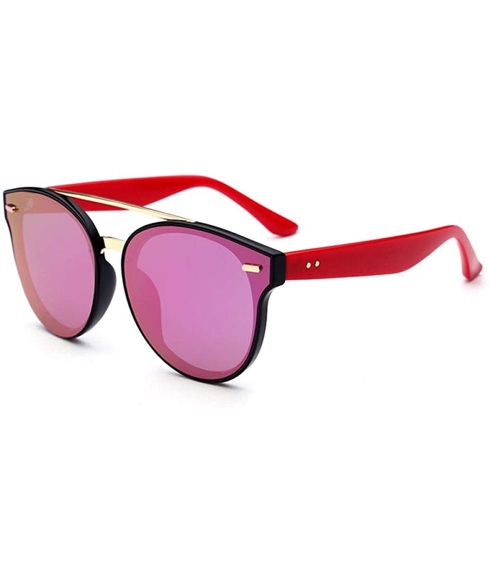 Rimless Polarized Sunglasses Covered Mirror Overall Design Sunglasses - CS18X7Z647U $80.99