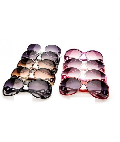 Oval UV400 Framed Sunglasses - Fashion Oval Shape Sunglasses for Women - Leopard - CX18XIHTHI2 $34.39