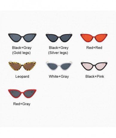 Cat Eye Women Cat Eye Sunglasses PC Frame Fashion For Female - Whitegray - CA199C4NYLY $20.78