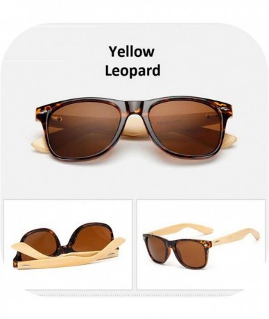 Oversized Retro Wood Sunglasses Women Men Bamboo Sunglass Classic Goggles Gold Mirror Sun Glasses Shades Lunette - C4197A36EC...